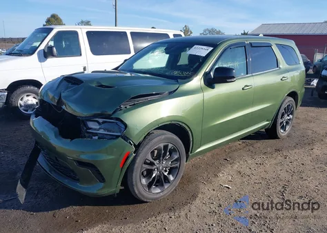 2021 Dodge Durango Gt Plus Awd from USA, damaged, VIN 1C4RDJDG1MC850880